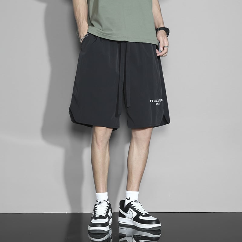 Muške ljetne casual šortse capri, ravni kroj, mikroelastični, ulični stil (Šifra Yhk9398)