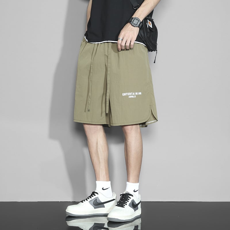 Muške ljetne casual šortse capri, ravni kroj, mikroelastični, ulični stil (Šifra Yhk9398)