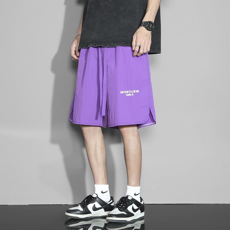 Muške ljetne casual šortse capri, ravni kroj, mikroelastični, ulični stil (Šifra Yhk9398)