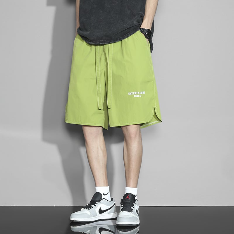 Muške ljetne casual šortse capri, ravni kroj, mikroelastični, ulični stil (Šifra Yhk9398)