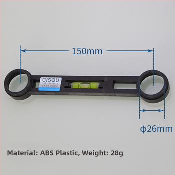 Curved foot level ruler za instalaciju tuša — plastični, Hongying marka, moderni jednostavni stil