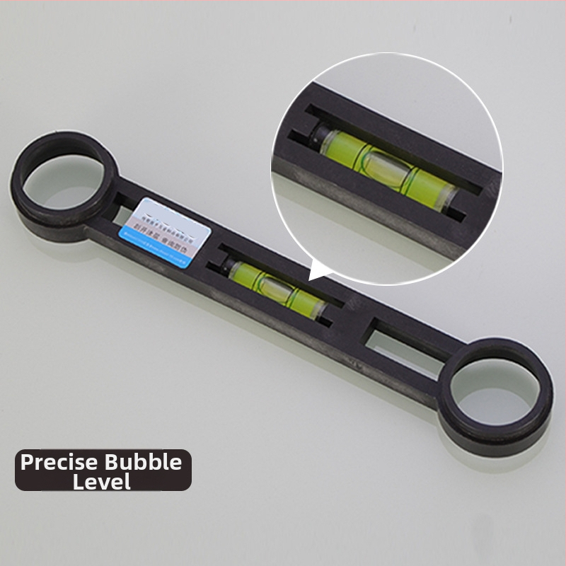 Curved foot level ruler za instalaciju tuša — plastični, Hongying marka, moderni jednostavni stil