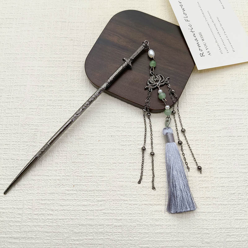 Hajtű, ötvözet, geometriai forma, új kínai stílus, elektroplattázás, márka Jiajie