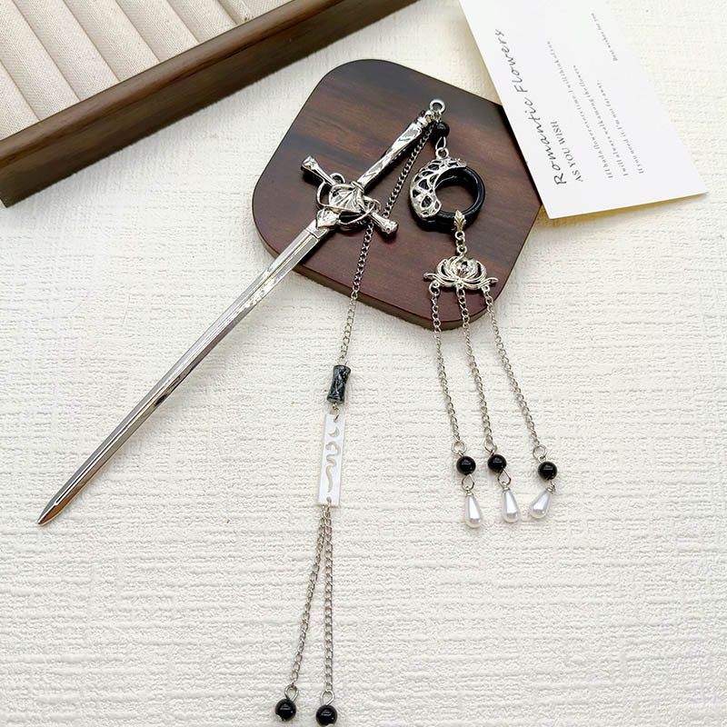 Hajtű, ötvözet, geometriai forma, új kínai stílus, elektroplattázás, márka Jiajie