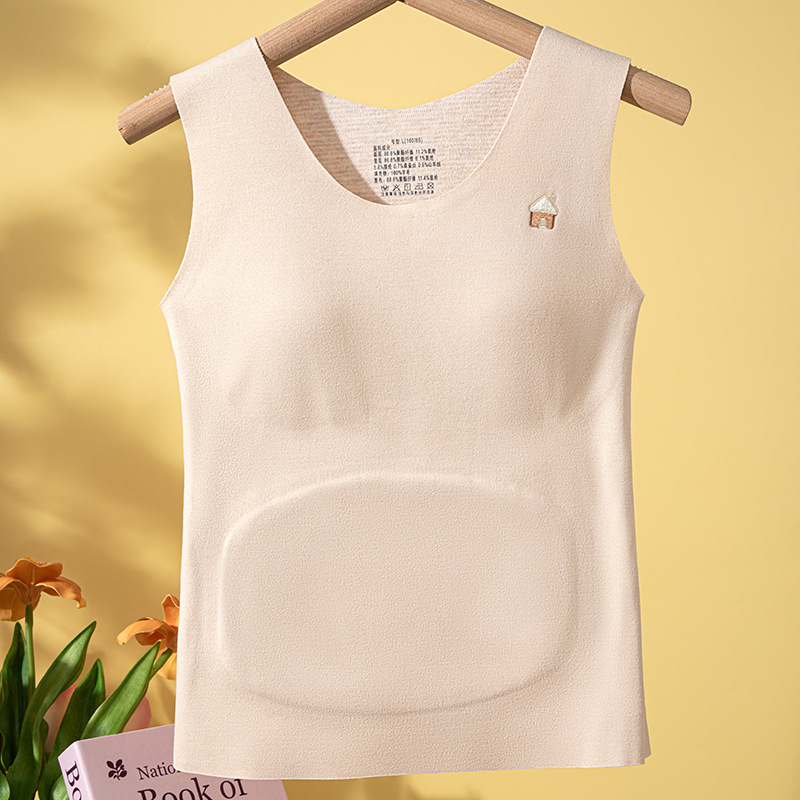 Termalna vest za djevojčice - okrugli izrez, jednoslojna, poliester vlakno, debeo materijal 251-300 g/m²