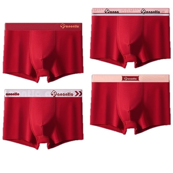 Muške pamučne bokserice za mlade, srednji pojas, 95–100% pamuka, proljeće 2025