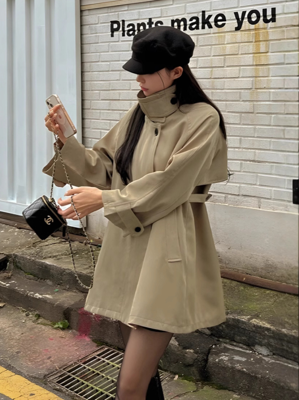 Trenč kaput u zvijezda stilu — jesen/zima, dugi i kratki modeli, obrada uzoraka i OEM po crtežima, 3 dizajnera, 600 kom/dan