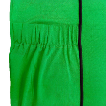 Haljina A-linije, srednje duljine, okrugli izrez, kratki rukav, Milk Silk tkanina