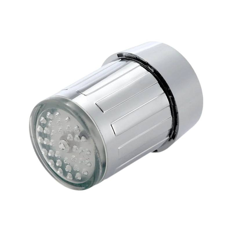 Aerator za slavinu s kontrolom temperature i promjenom boje, osvijetljenjem u tri boje — ABS materijal, model Db-0.123, ABS-UV površinska obrada, radna temperatura ispod 100°C, univerzalna izravna ugradnja