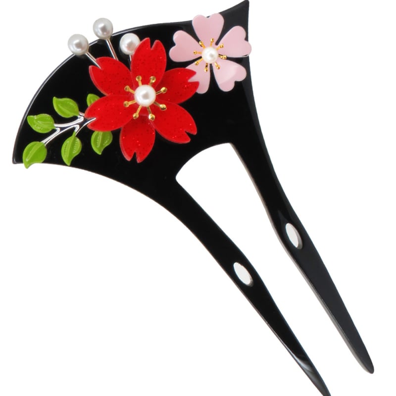 Agrafă de păr din acrilic cu stil National Wind și design în valuri, brand Winter Ornaments, ambalaj individual, lansare primăvara 2025