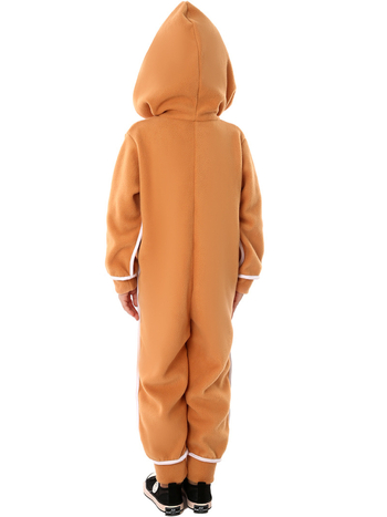 Dječji cosplay kostim Djed Božićnjak od medenjaka za scenu i fotografiranje, flanel pidžama, unisex, 95% poliester, ljeto 2025, do 17 godina