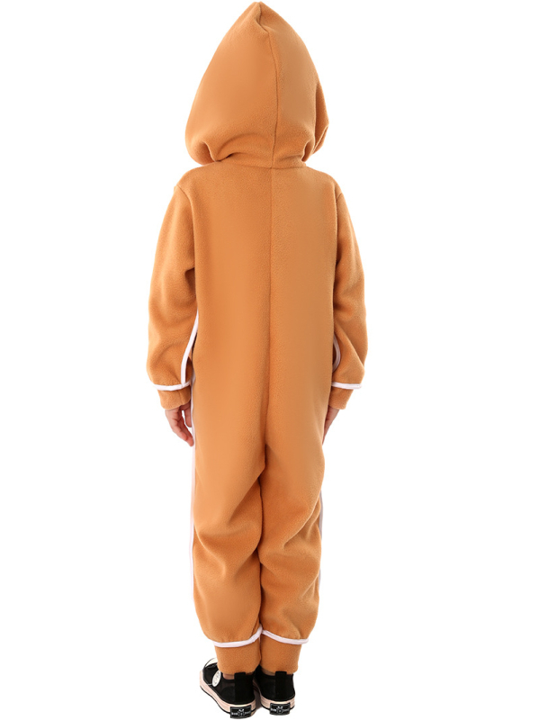 Dječji cosplay kostim Djed Božićnjak od medenjaka za scenu i fotografiranje, flanel pidžama, unisex, 95% poliester, ljeto 2025, do 17 godina