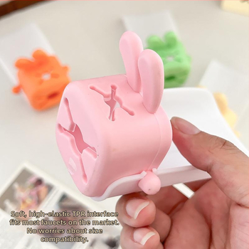 Proširivač slavine za kuhinju i kupaonicu, zaštita od prskanja izlaznog toka, plastični materijal, jednostruki dizajn, spiralno otvaranje, brušeni završetak, CE certifikat