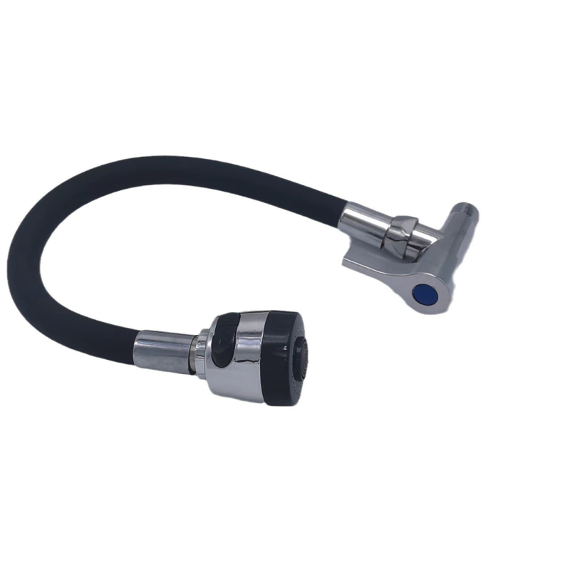 Kuhinjski miješalica od cinkovog legura, keramičko jezgro ventila, nominalni tlak 1,0 MPa, radna temperatura 0–90°C, promjer ulaza/izlaza 20 mm