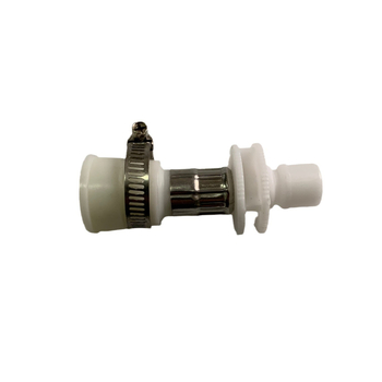Adapter za vodni ulaz perilice rublja, model 010J, plastični, 1 MP, 40°C, montaža stezaljkom
