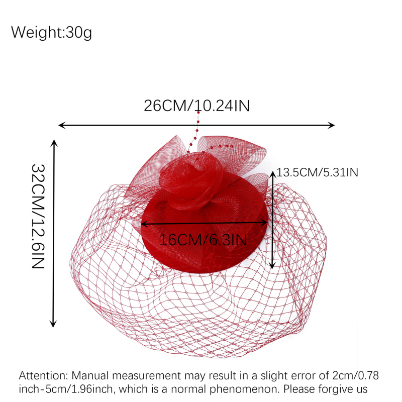Nőknek szóló fejfedő — retro hálós hajdísz menyasszonyi stílusban, mintás dizájn, nyár 2025