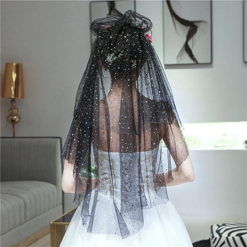 Hajdísz hálós anyagból, katedrális stílusú fejfedő, nem hagyományos női stílus, egyedi csomagolás, ideális esküvői fotózásokhoz