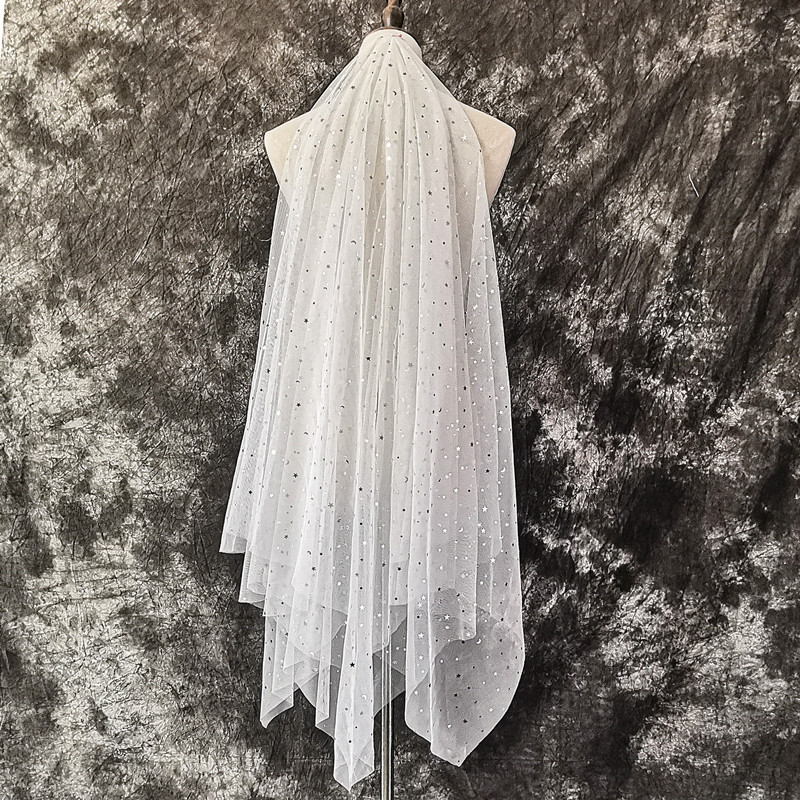 Hajdísz hálós anyagból, katedrális stílusú fejfedő, nem hagyományos női stílus, egyedi csomagolás, ideális esküvői fotózásokhoz