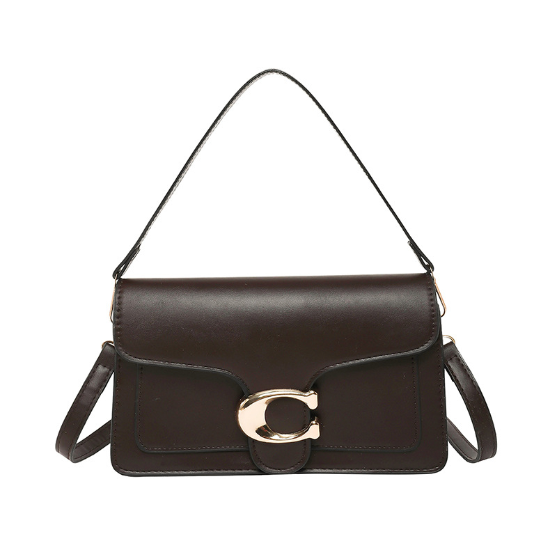 PU crossbody torba, horizontalni kvadratni oblik, zatvoren otvor, jedna naramenica, PU podstava