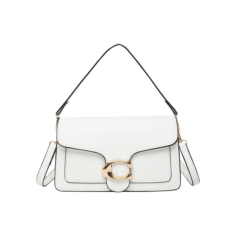 PU crossbody torba, horizontalni kvadratni oblik, zatvoren otvor, jedna naramenica, PU podstava