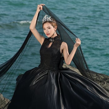 Voal pentru cap, stil coreean, fir moale, dublu strat, personalizare disponibilă