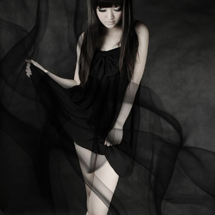 Voal pentru cap, stil coreean, fir moale, dublu strat, personalizare disponibilă