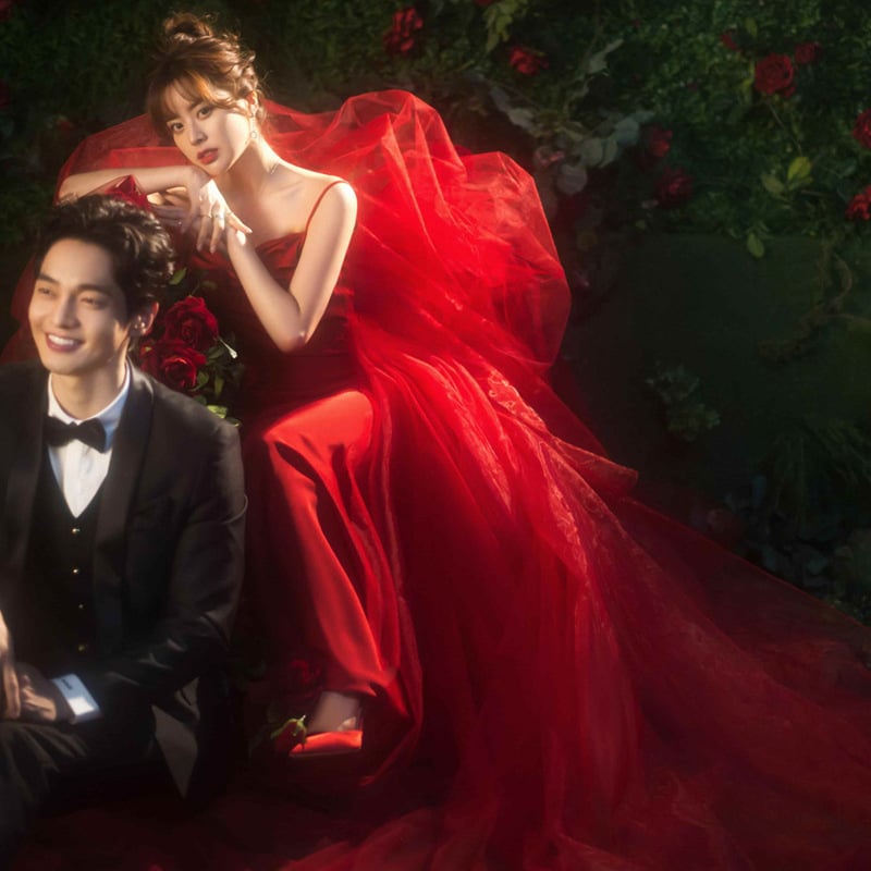 Voal pentru cap, stil coreean, fir moale, dublu strat, personalizare disponibilă