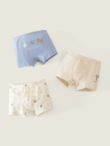 Dječje gaćice, unisex, 95% pamuk, bešavne, crtani uzorak