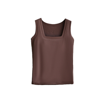 Ženska termalna vesta s tri sloja izolacije i podstavom od velvet mousse, baza od viskoze, debljina 201-250 g/m2, zaštita struka i leđa