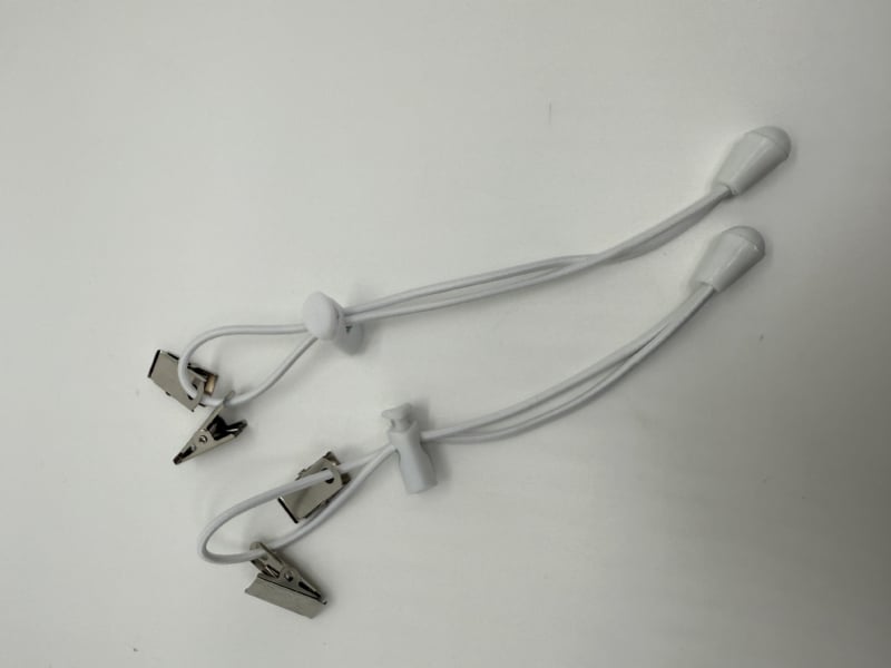 Clip pentru fundal fotografic, elastic cu Velcro, reglabil