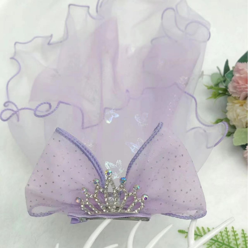 Accesoriu pentru cap pentru fete — material Cloak, stil Lovely, funda, primăvara 2023