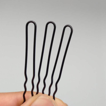 Clips metalice în formă de U pentru păr, accesoriu feminin minimalist, fără încrustații