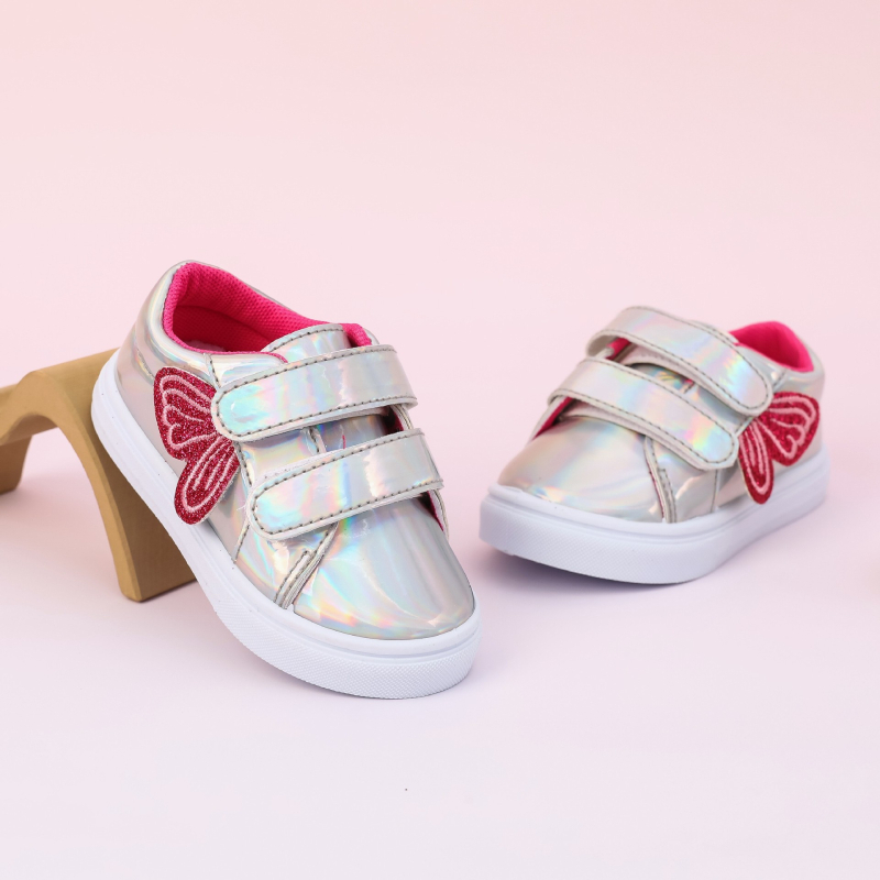 Dječje tenisice s Velcro kopčanjem, PU gornji dio, nizak profil, mrežasta unutarnja podstava, tekstilna uloška