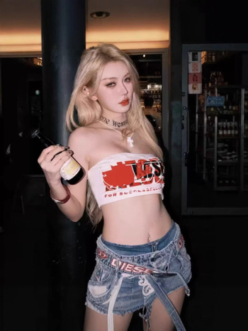 Tube top bez naramenica, uski kroj, pamuk, za odrasle žene (ljeto 2025)