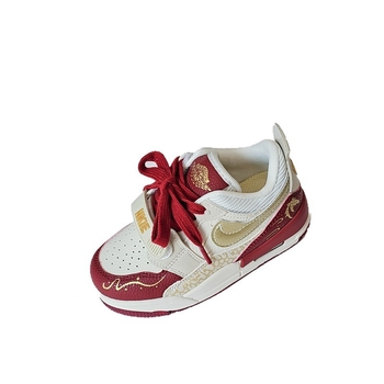 Gyerekeknek szóló uniszex könnyű, alacsony felső részű sportcipő Velcro-zárással, Ultra-fiber bőrfelsőrész, gumitalp