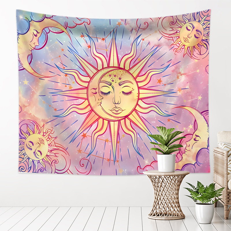 Ταπετσαρία από 100% πολυεστέρα, σκανδιναβικό στυλ, ψηφιακή θερμική μεταφορά, ορθογώνιο σχήμα, κωδικός προϊόντος Gb [fluorescence]