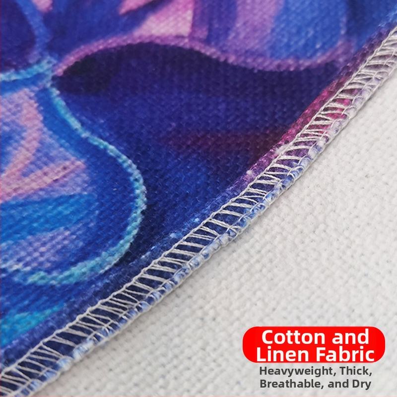 Ταπετσαρία από 100% πολυεστέρα, σκανδιναβικό στυλ, ψηφιακή θερμική μεταφορά, ορθογώνιο σχήμα, κωδικός προϊόντος Gb [fluorescence]