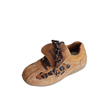 Pantofi copii cu talpă groasă, partea superioară din microfibră, închidere Velcro, stil coreean, potriviți pentru primăvară și toamnă