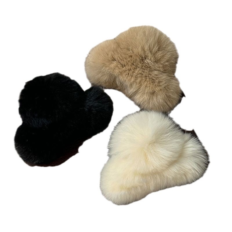 Ac de păr Twist Clip, pluș, făcut manual, stil proaspăt și dulce, pentru femei