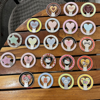 Магнитна стойка, карикатурен стил, железен материал, с възможност за персонализиране, неутрален бранд