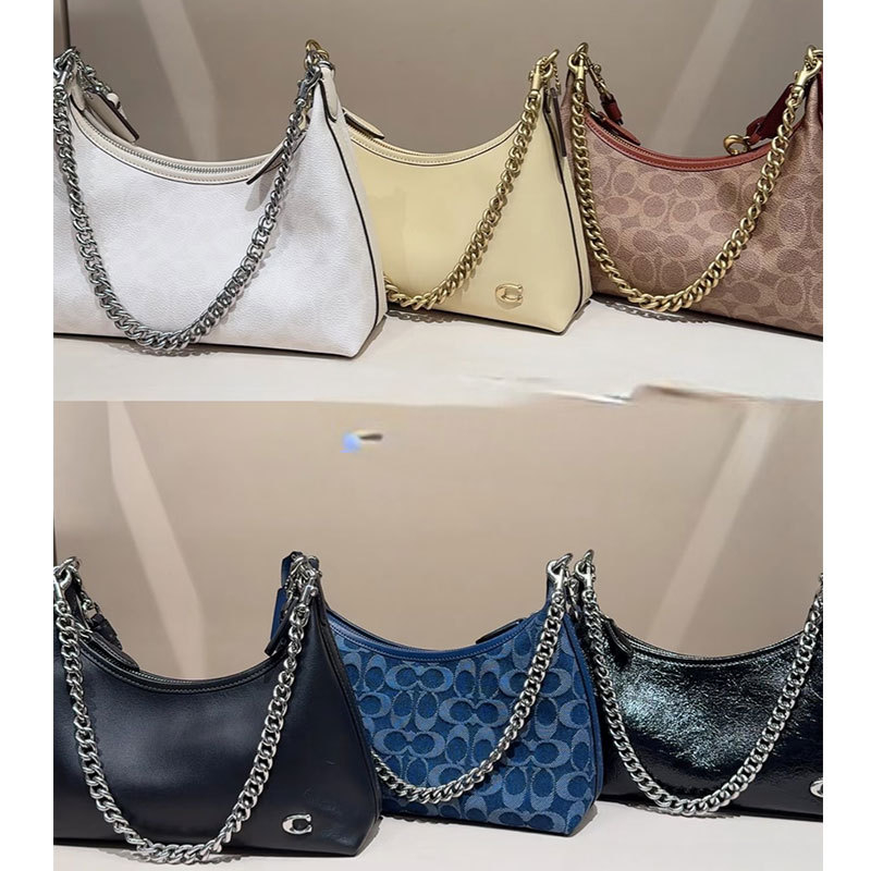 Torba ispod pazuha PVC, srcolit oblik, zatvarač, gradski minimalistički stil