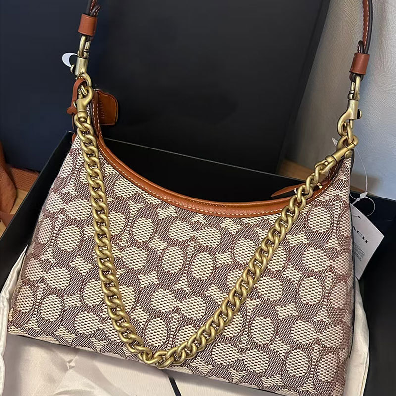 Torba ispod pazuha PVC, srcolit oblik, zatvarač, gradski minimalistički stil