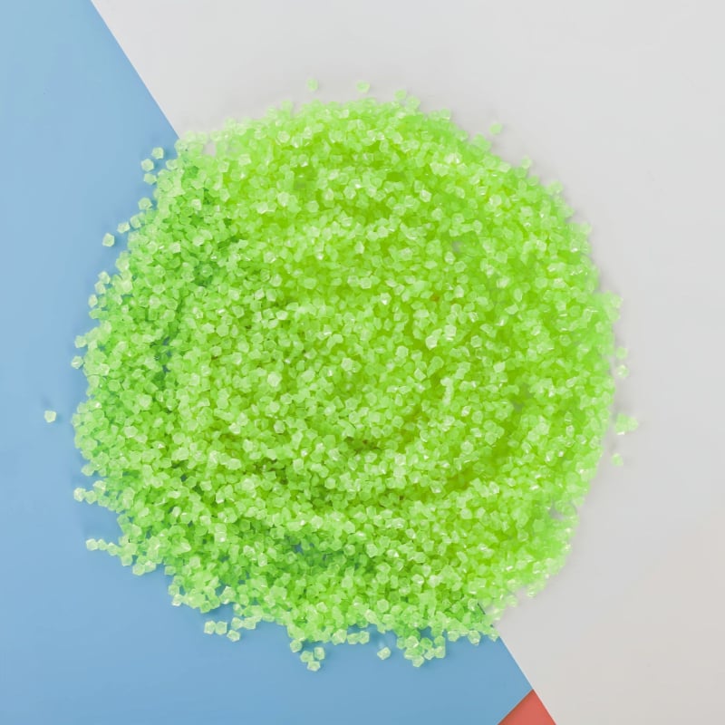 Pietre decorative pentru acvariu luminoase, cu granule de nisip fluorescente (500 bucăți, 12 g fiecare)