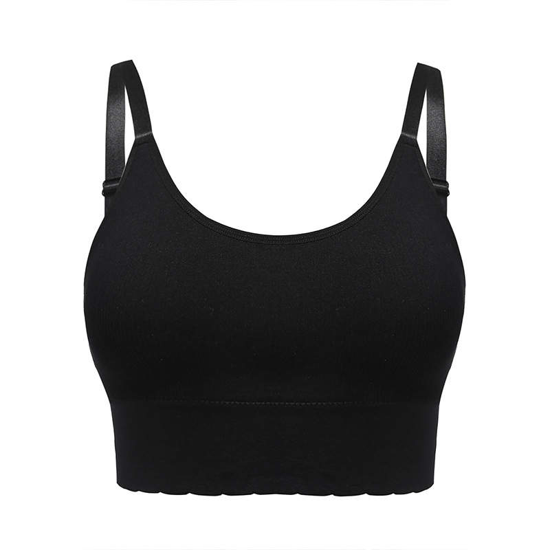 Tube top grudnjasti bez šavova s lijepim leđa, prozračni najloni 80-90% sadržaja, puna cup s tankim oblikovanim košaricama, udoban sportski stil