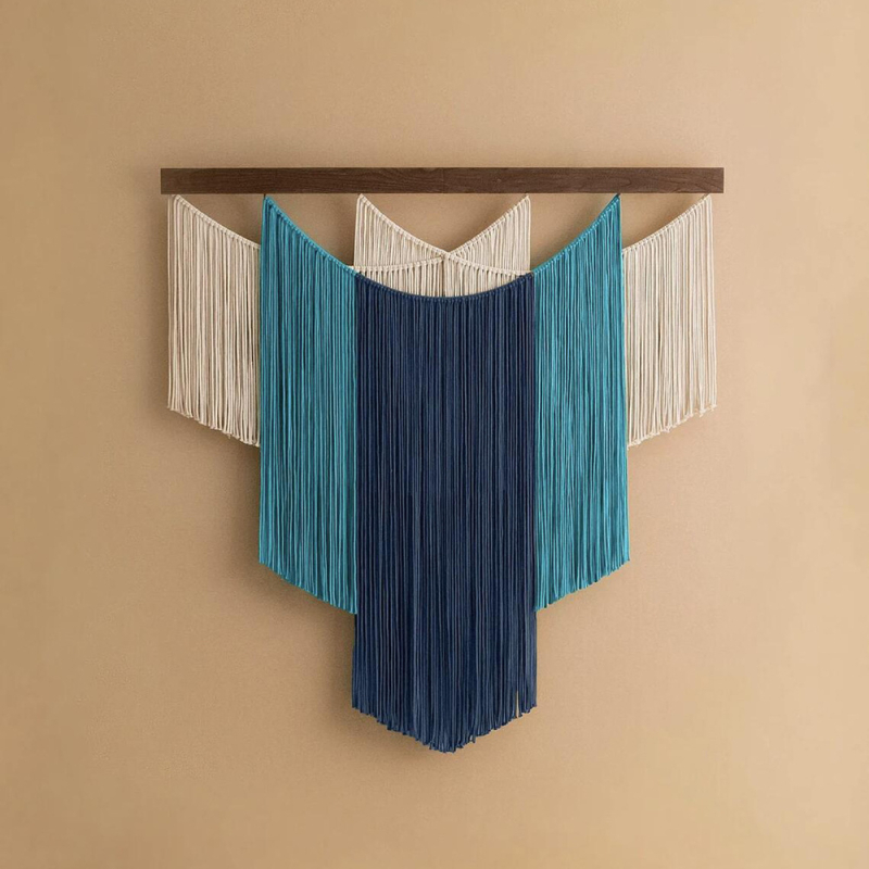 Ταπετσαρία τοίχου – 100% βαμβάκι, μονόχρωμο σχέδιο, σκανδιναβικό στυλ