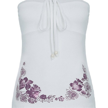 Potko s vezicama na leđima, bez naramenica — A-kroj, proljeće 2025, glavni materijal: Drugo, udio materije <30%, Uklonjive naramenice