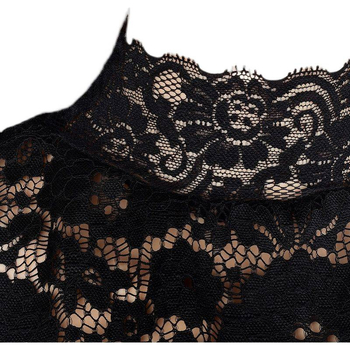 Prozračni ovratnik s čipkom za žene, mekani unutarnji top s čipkom, uski kroj, bakrena podstava, zima 2022