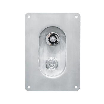 Set de duș din oțel inoxidabil 304, funcție ploaie, întrerupător ascuns, model Seeing the Shower Head, CE ENC1905165GZ18