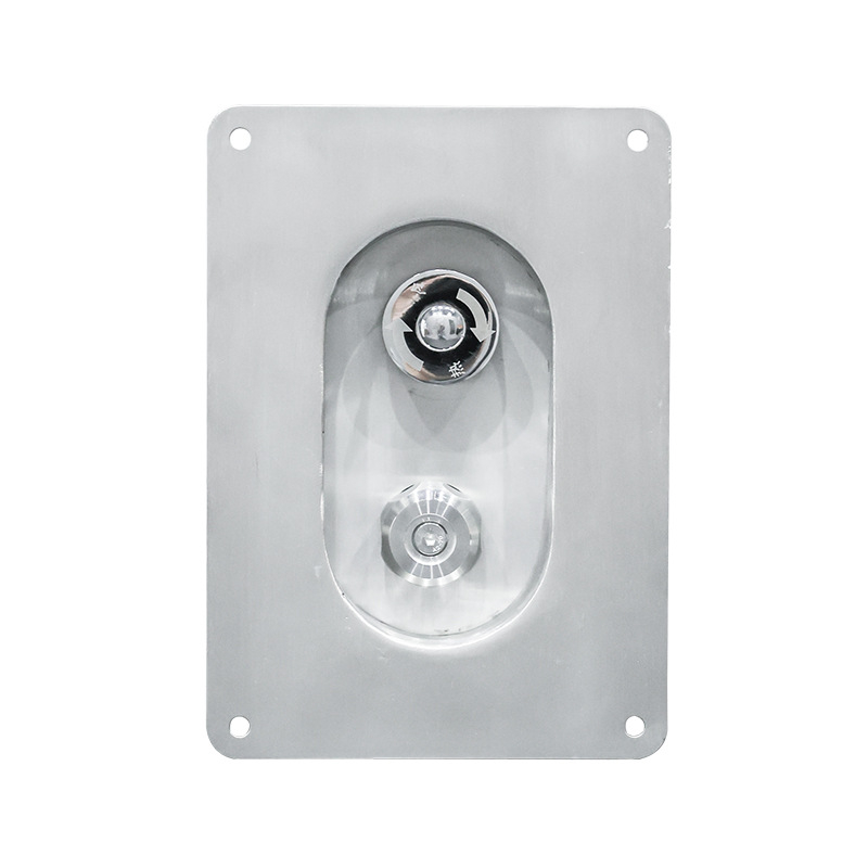 Set de duș din oțel inoxidabil 304, funcție ploaie, întrerupător ascuns, model Seeing the Shower Head, CE ENC1905165GZ18