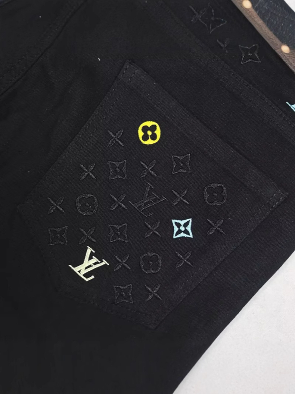 Férfi vékony denim rövidnadrág, egyenes szabás, acetát rost keverék 50–70%, nyár